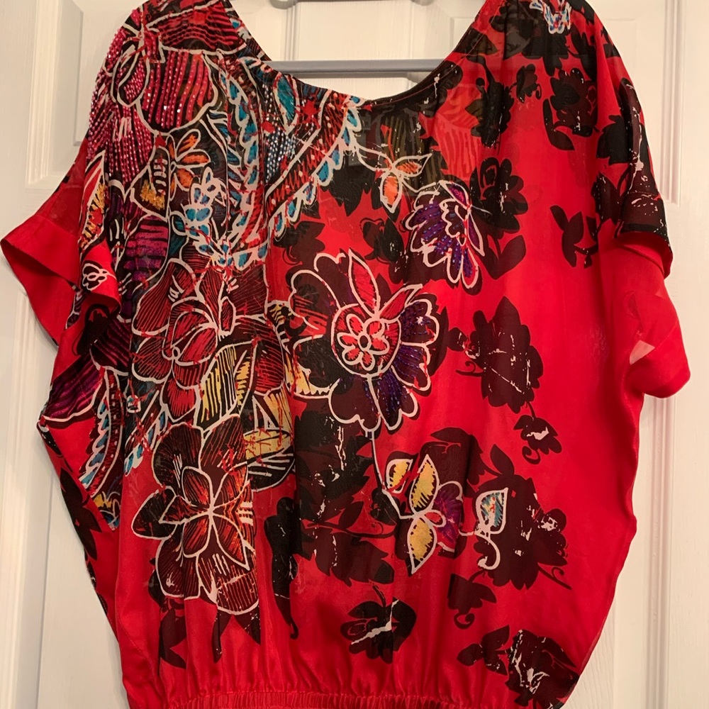 Chico’s Beautiful Sheer Top